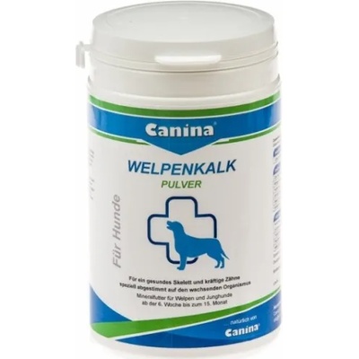 Canina Welpenkalk Tablets (Puppy Lime) - оптимално регулира минералния баланс в растящият организъм 150 грама 120741