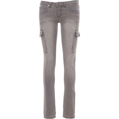 Payper HUMMER LADY 000243-0076 Dámske strečové džínsové nohavice steel grey
