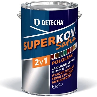 Detecha Superkov SATIN 2,5kg hnědý ořech 8011
