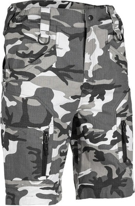 Mil-Tec Градски къси панталони ASSAULT с рипстоп (11404722)
