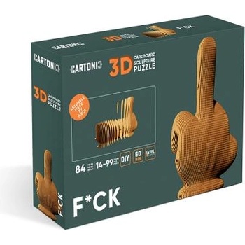 Cartonic Картонен 3D пъзел F*uck