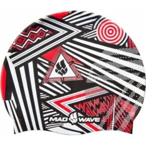 Mad Wave плувна шапчица mad wave stripes silicone червен