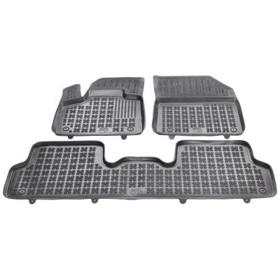 Гумени стелки за CITROEN DS7 Crossback (2018+) - version without a tunnel at the rear floor - тип леген