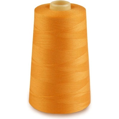 Polyesterové nitě pro overlocky i klasické šití návin 5000 yards PES 40/2, malé, 520 Cyber Yellow