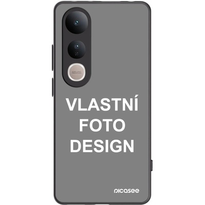 Picasee silikonový černý Vivo V50 Lite 5G Vlastní design/motiv