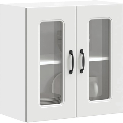 vidaXL Кухненски стенен шкаф с стъклена врата, Kalmar, инженерно дърво (853667)