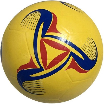 Гумена футболна топка цветна №5 М21-064