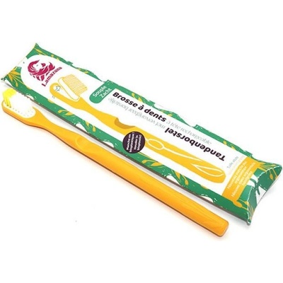 Lamazuna Bioplastový s vyměnitelnou hlavicí Medium Žlutý