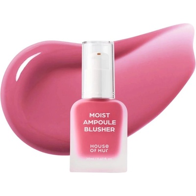 House of HUR Lícenka na tvár Moist Ampoule Blusher No,07 Pink Rosie 20 ml