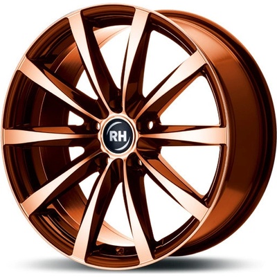 RH Gt Rad 11X19 5X130 ET48 orange polished