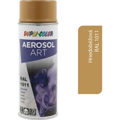 Dupli color Aerosol-Art rýchloschnúci akrylát v spreji - RAL 1011 - hnedo béžová - 400 ml