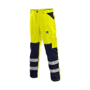 CXS Kalhoty NORWICH výstražné Pánské žluto modré
