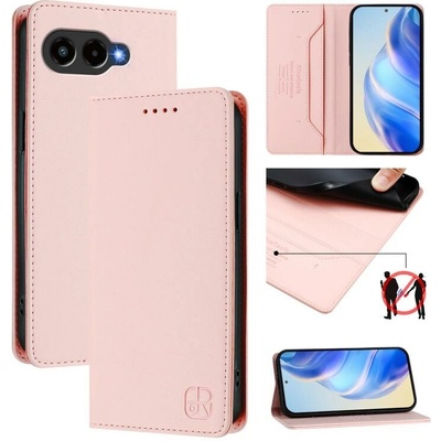 VSECHNONAMOBIL RINA flipové pouzdro pro T Phone 3 růžové 130354