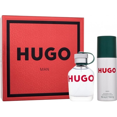 Hugo Boss Hugo Man EDT 75 ml + deospray 150 ml dárková sada