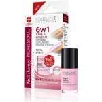 Eveline Cosmetics Cosmetics Nail Therapy Care & Colorful Nail Conditioner Rose Nail Conditioner Color Transmitter 6in1 5ml