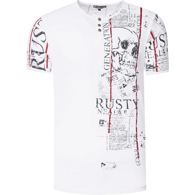 Rusty Neal tričko pánské 15294 bílá