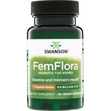 Swanson Femflora Probiotika pro Ženy 60 kapsúl