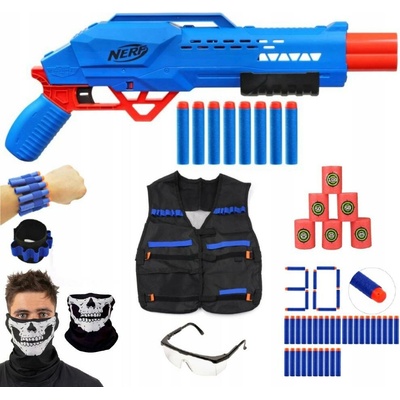 PISTOLE NERF ALPHA STRIKE BROKOVNICE BIG CAT DB-2 SADA MEGA DOPLŇKY