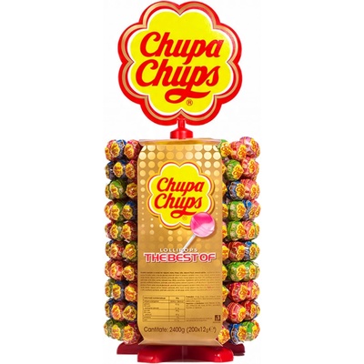 Chupa Chups lízátka ovocné 200 x 12 g