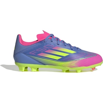 Image 1 of Adidas Детски футболни бутонки Adidas F50 League Childrens Firm Ground Football Boots - Blue/Lemon