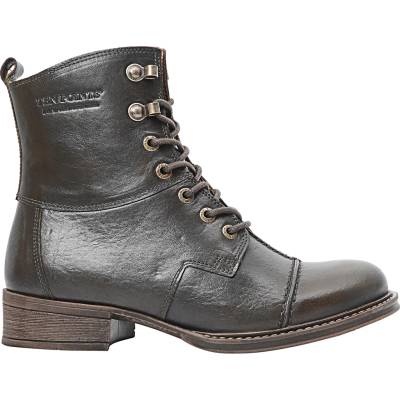 Ten Points Дамски ежедневни боти Ten points Women's Pandora Lace Boots Tanned Leather Casual boots - Olive - размер 36 (EU) (126-0516-0112)