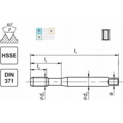 Fanar THREAD M 5 DIN-371B (6G) HSSE 800