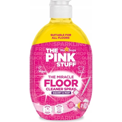 The Pink Stuff zázračný čistič podlahy sprej koncentrát bez vody 750 ml