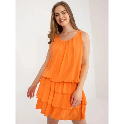 TW SK BI 8139 šaty.44 oranžová