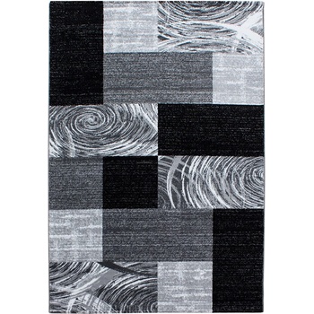 Ayyildiz Тъмносив килим 160x230 cm Parma - Ayyildiz Carpets (PARMA1602309220BLACK)