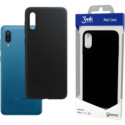 3mk Protection Matt case калъф за Samsung Galaxy M02 - Черен KP21107 (21107)