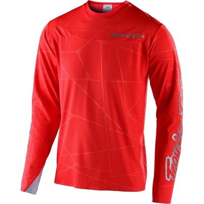 Troy Lee Designs Sprint Ultra dlouhý rukáv Podium Red/Silver pánský