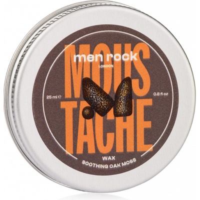 Men Rock vosk na vousy Oak Moss (Soothing Moustache Wax) 25 ml