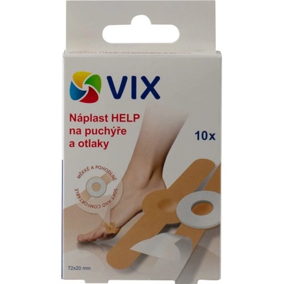 VIX náplast HELP na puchýře 10 ks