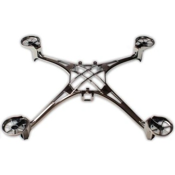 Traxxas основно шаси черен хром: LaTrax Alias