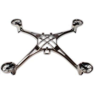 Traxxas основно шаси черен хром: LaTrax Alias