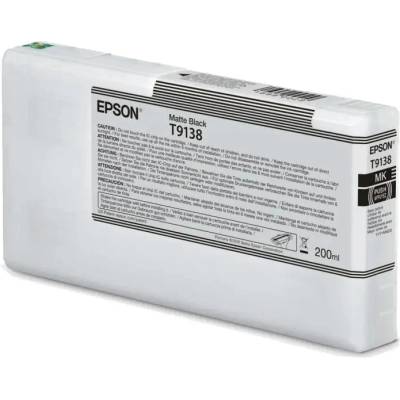 Epson T9138 Matte Black Ink Cartridge (200 ml) (C13T91380N)