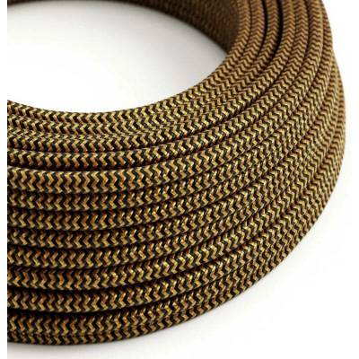 Crative Cables RZ24 zlato 2x0,75mm² černý 1 m