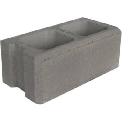 Tvarovka ukončující celá Presbeton Simple block HX 2/20/AF hladká – přírodní