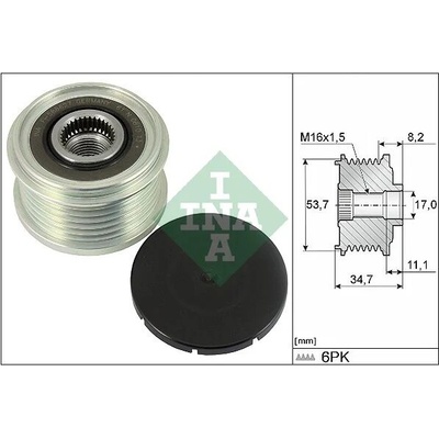 Předstihová spojka Schaeffler INA 535 0327 10