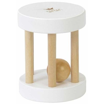 Bambam Дървена дрънкалка BamBam - Цилиндър (51440)