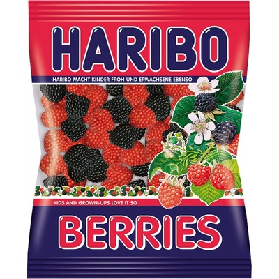 Haribo Berries želé Ostružina Malina 100 g