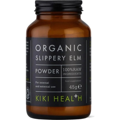 KIKI Health Slippery Elm Powder Organic Jilm prášek 45 g