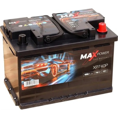 MAXPOWER 12V 74Ah 680A XP740P