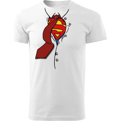 Marvel tričko Superman Shirt bílá