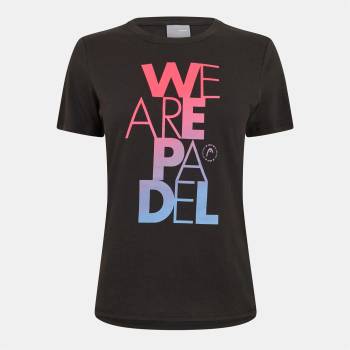 HEAD Дамска тениска HEAD Head Wap Bold T-Shirt Womens - Black