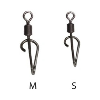 Mikado Rychloupínací Obratlík/Karabinka Swivel veľ.M 10 ks