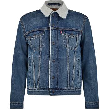 Levi's Яке Levis Men's Type 3 Sherpa Cotton Mix Long Sleeve Denim Jacket - Fable