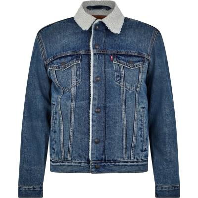 Levi's Яке Levis Men's Type 3 Sherpa Cotton Mix Long Sleeve Denim Jacket - Fable