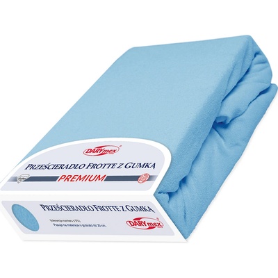 Darymex froté prestieradlo Premium modré 130X200