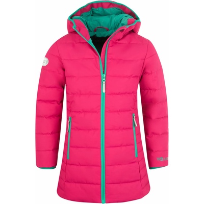 Trollkids Детско палто Trollkids Girl's Stavanger Coat - Pink / Peacock Green - размер 92 (EU) (703-2536-0811)